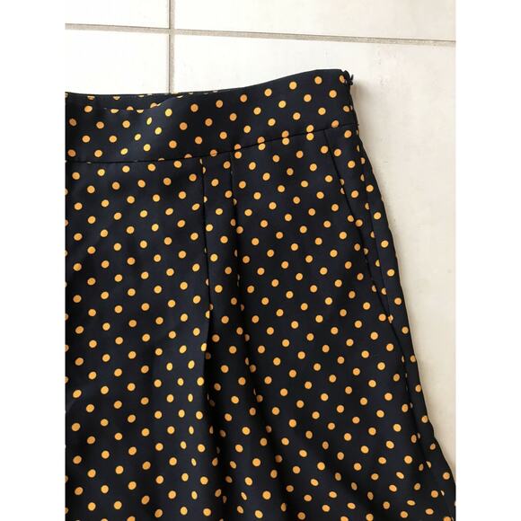 Ann Taylor High Waist Pleated Polka Dots Shorts - Picture 2 of 11